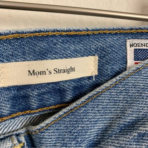 NOEND MedIum Wash Mom Straight Jeans - Picture 5 of 12